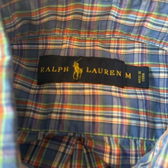 Multi-Colored Polo Button-Down - Picture 3 of 3